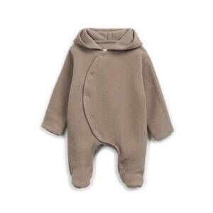 NEW PLAY UP unisex polar organic suit in taupe